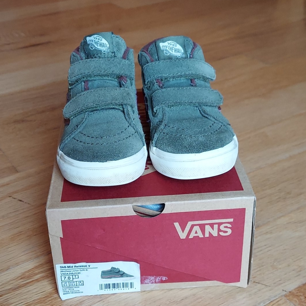 Vans Sk8-Mid Reissue V Toddler size 7